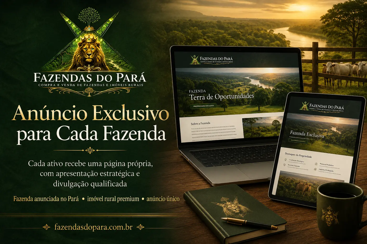 Anúncio exclusivo de fazenda no Pará